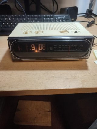Radio despertador vintage