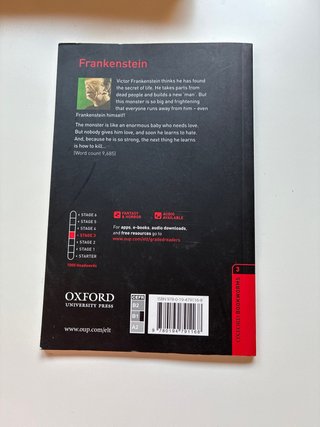 Oxford Bookworms Library: Stage 3: Frankenstein