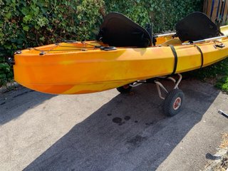 Kayak Oceanus Rotomod 2 plazas + ruedas