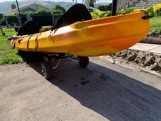 Kayak Oceanus Rotomod 2 plazas + ruedas
