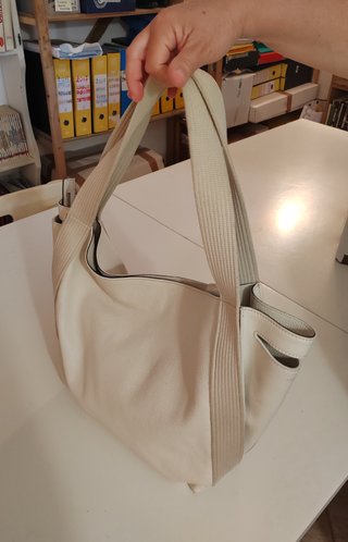 Borsa Gianni Chiarini pelle bianca
