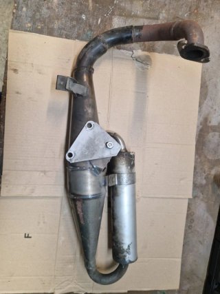 Tubo de escape Tecnogas Honda Scoopy 100cc