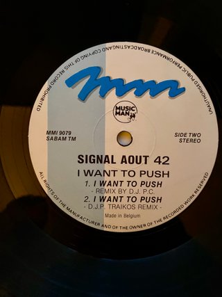 Vinilo Signal Aout 42 I Want To Push