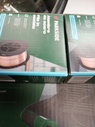 Soldador Parkside PIFDS 120 B2 + 2 rollos hilo