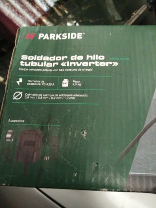 Soldador Parkside PIFDS 120 B2 + 2 rollos hilo