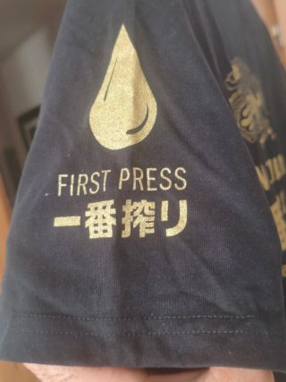 Camiseta Kirin Ichiban Negra Talla XL