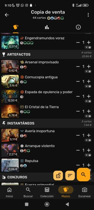 Lote de cartas Magic: The Gathering