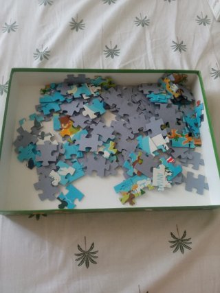 Puzzle Educa 150 piezas Mapa del Mundo Animales