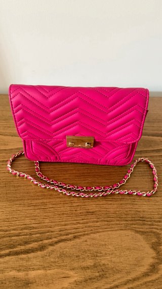 Bolso fucsia Mango