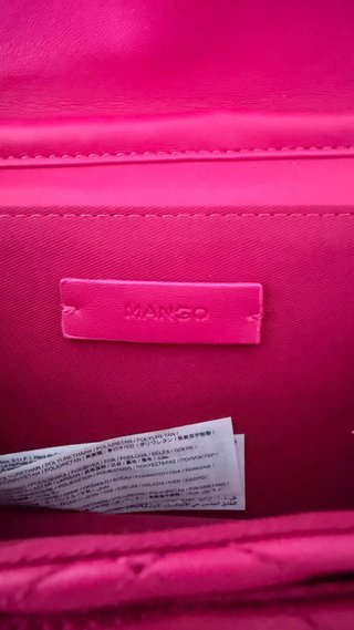 Bolso fucsia Mango