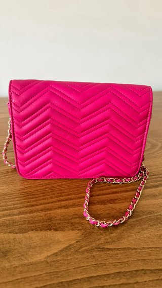 Bolso fucsia Mango