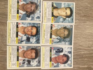 Lote cromos fútbol Valencia CF antiguos