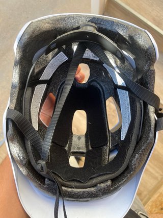 Casco Rockrider blanco