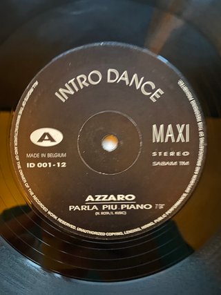 Vinilo Azzaro Parla Più Piano Maxi 1990