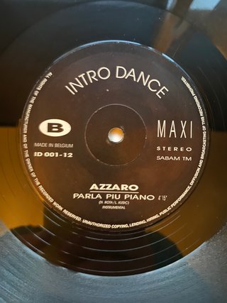 Vinilo Azzaro Parla Più Piano Maxi 1990