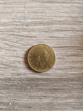 Moneda 200 Liras 1980 Italia