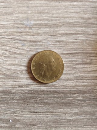 Moneda 200 Liras 1980 Italia