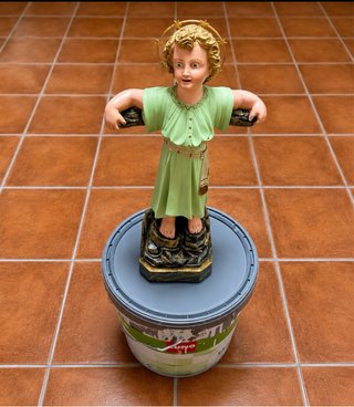 Figura Santo Antigüedad