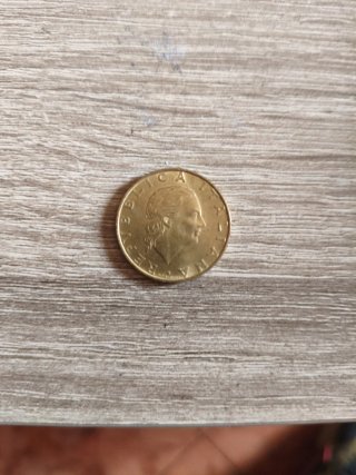 Moneda 200 Liras 1998 Numismática