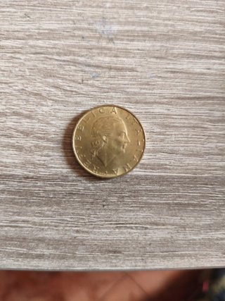 Moneda 200 Liras 1998 Numismática