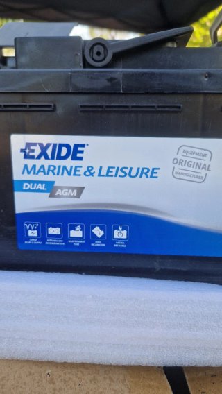 Batería AGM Exide Marine & Leisure 95Ah