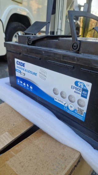 Batería AGM Exide Marine & Leisure 95Ah
