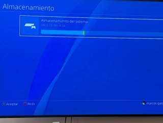 Consola Play Satation 4 slim (PS4) + 2 Mandos Camu