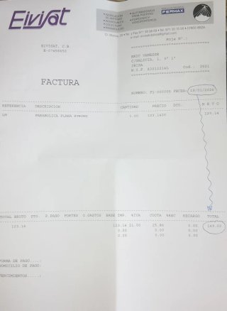 Antena Satélite Plana Balcón STRONG
