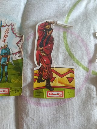 Cromos Troquelados La Frontera Azul Panrico