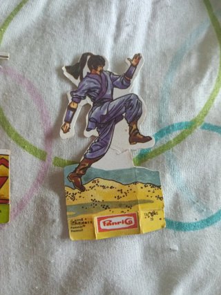 Cromos Troquelados La Frontera Azul Panrico