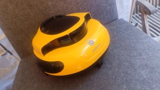 Robot Limpiafondos POOLPURE Batería Amarillo