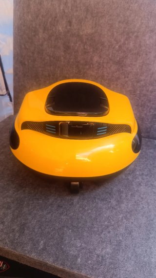 Robot Limpiafondos POOLPURE Batería Amarillo