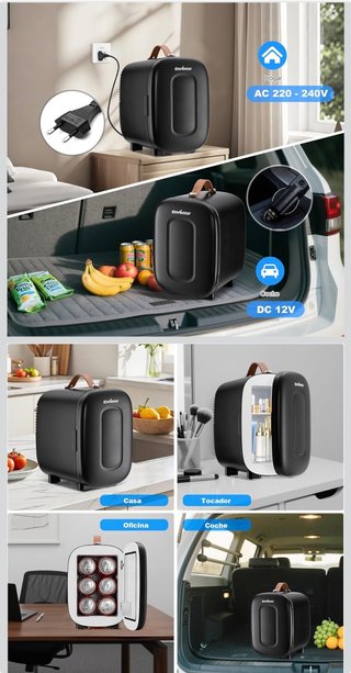 Mini Frigorífico Enfriador/Calentador 4L