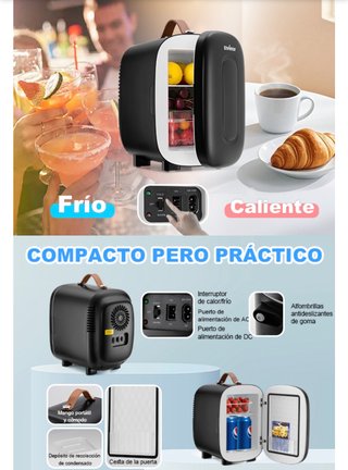 Mini Frigorífico Enfriador/Calentador 4L