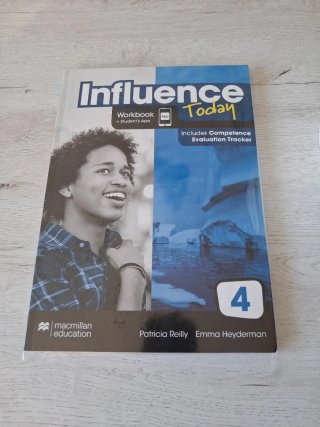 Libro de inglés influencia workbook
