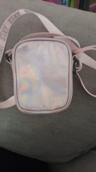 Bolso bandolera rosa brillante Stay Cool