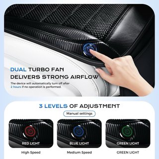 NUEVO! (96€) Cojín asiento coche ventilado