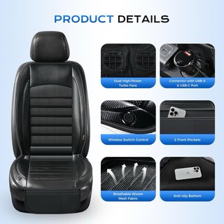 NUEVO! (96€) Cojín asiento coche ventilado