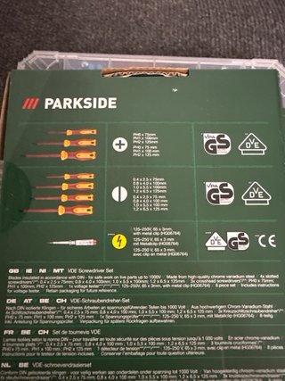 Parkside 1000V Alicates VDE Set