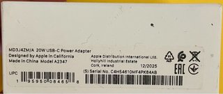 Alimentatore Apple 20W USB-C