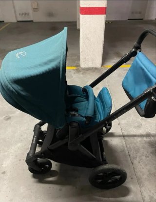 Carro Jané Muum 3en1 | Capazo,silla, grupo0+Isofix
