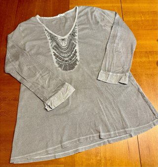 Conjunto 2 Camisetas Yerse Vintage Manga Larga