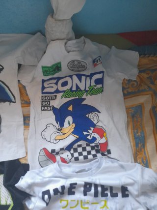 Camiseta One Piece niño.