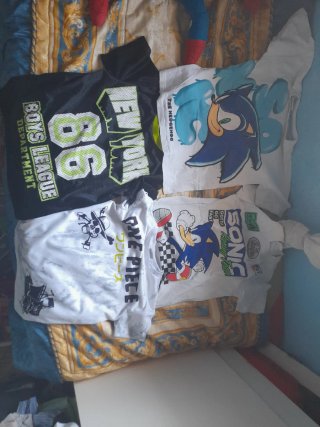 Camiseta One Piece niño.