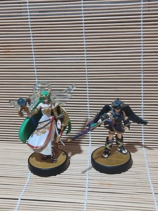 Pack Amiibo Palutena y Dark Pit Smash Bros