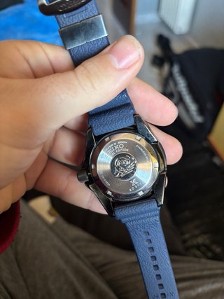 Seiko Samurai Black Save the Ocean Ed Limitada