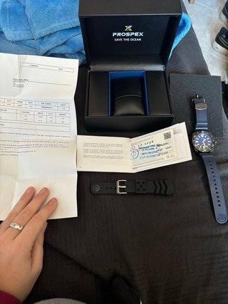 Seiko Samurai Black Save the Ocean Ed Limitada