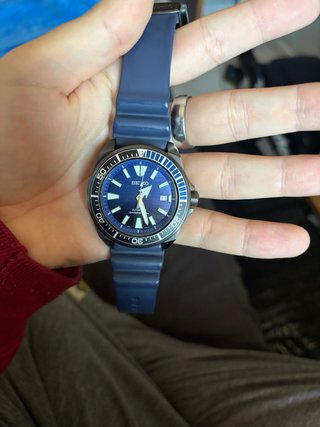 Seiko Samurai Black Save the Ocean Ed Limitada