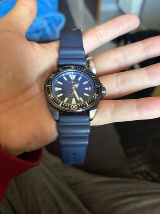 Seiko Samurai Black Save the Ocean Ed Limitada