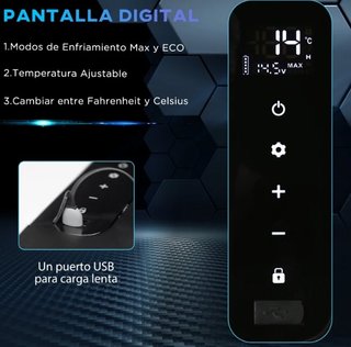 Nevera Portátil Eléctrica 25L 12/24V -20°C